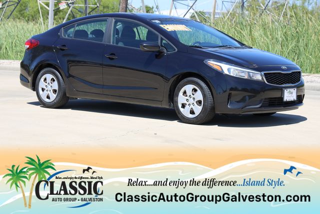 Aurora Black Pearl 2018 Kia Forte LX Sedan Front-Wheel Drive 6-Speed Automatic