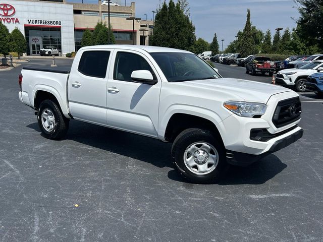 Super White 2020 Toyota Tacoma Pickup Truck Four-Wheel Drive 6-Speed Automatic