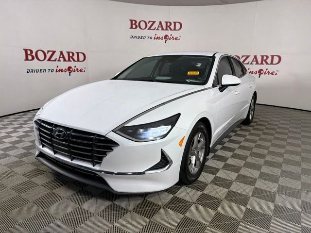 2022 Quartz White Hyundai Sonata SE FWD Sedan