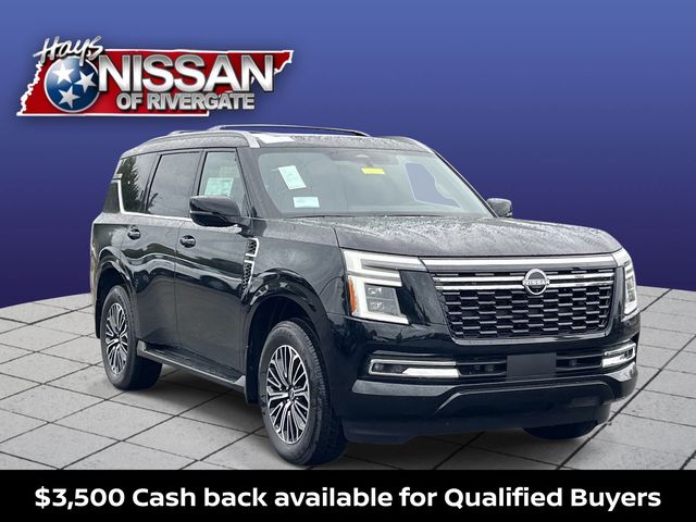 Super Black 2026 Nissan Armada SUV / Crossover Four-Wheel Drive 9-Speed Automatic