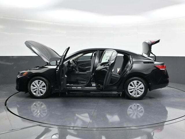 2025 Super Black Nissan Sentra S FWD Sedan