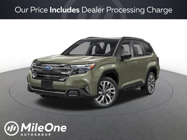 Green Metallic 2026 Subaru Forester Hybrid SUV / Crossover All-Wheel Drive Continuously Variable Transmission