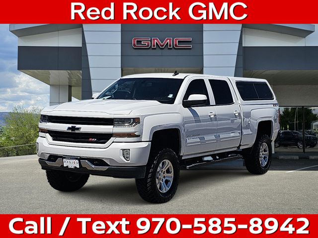 Summit White 2018 Chevrolet Silverado 1500 Pickup Truck Four-Wheel Drive 6-Speed Automatic Overdrive
