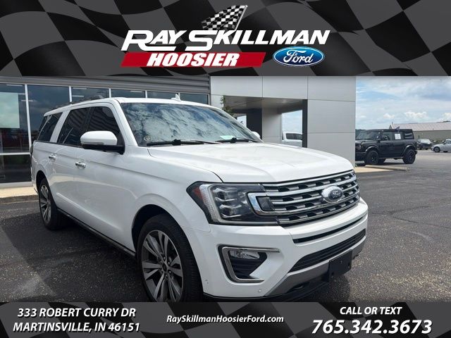 White Metallic 2020 Ford Expedition SUV / Crossover Four-Wheel Drive Automatic