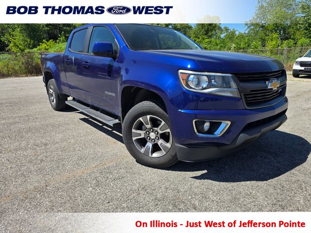 Laser Blue 2015 Chevrolet Colorado Pickup Truck Four-Wheel Drive 6-Speed Automatic
