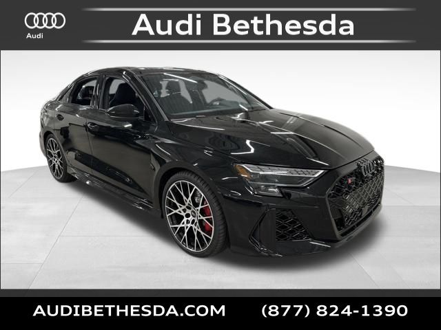 Black 2026 Audi RS 3 Sedan All-Wheel Drive 7-Speed Automatic