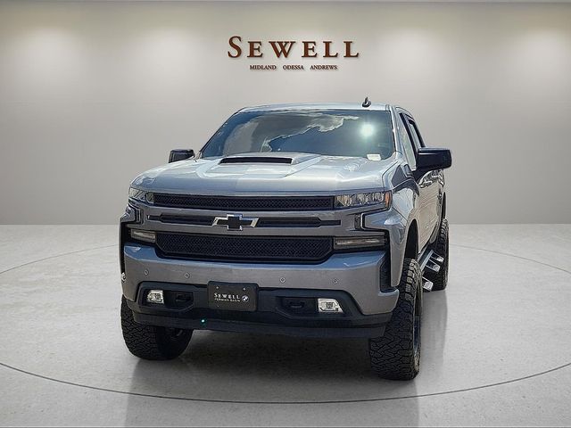 Gray (Satin Steel Metallic) 2020 Chevrolet Silverado 1500 Pickup Truck Four-Wheel Drive 8-Speed Automatic