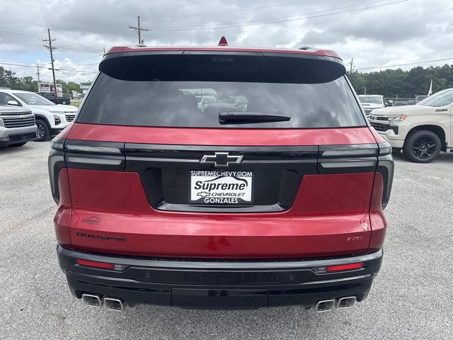 2026 Chevrolet Traverse RS Red at Ross Downing Chevrolet