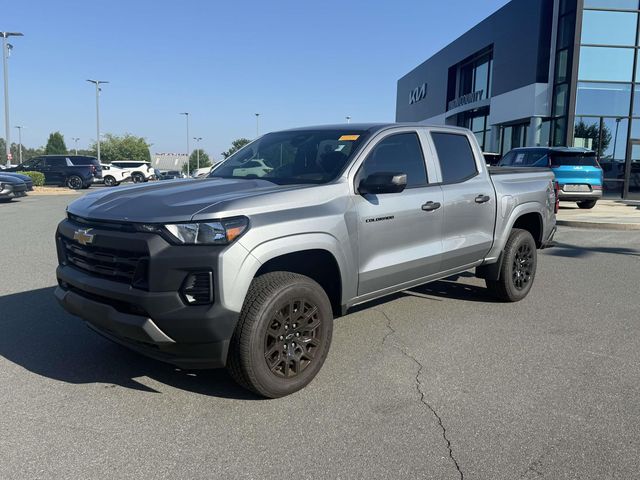 Sterling Gray Metallic 2026 Chevrolet Colorado Work Truck Crew Cab 4WD Pickup Truck Four-Wheel Drive 8-Speed Automatic