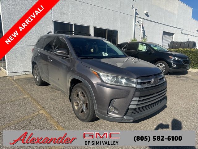 Predawn Gray Mica 2017 Toyota Highlander Limited Platinum AWD SUV / Crossover All-Wheel Drive 8-Speed Automatic