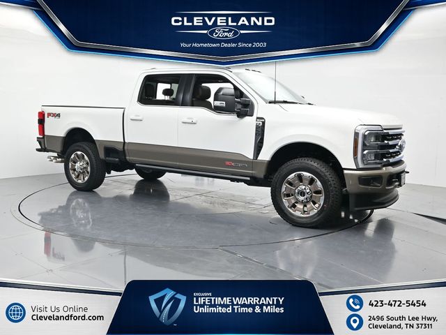 Star White Metallic Tri-Coat 2026 Ford F-250 Super Duty Pickup Truck Four-Wheel Drive Automatic