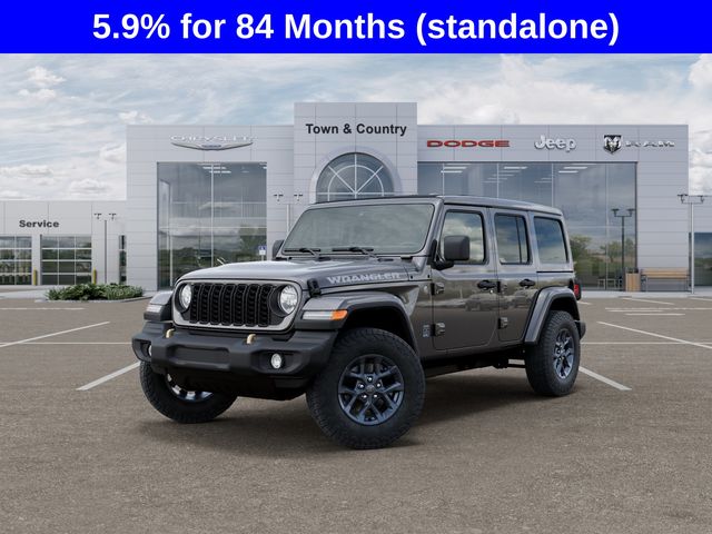 Gray (Granite Crystal Metallic Clearcoat) 2026 Jeep Wrangler SUV / Crossover Four-Wheel Drive 8-Speed Automatic