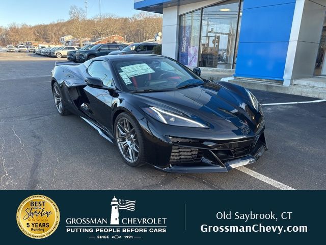 Black 2026 Chevrolet Corvette Convertible Rear-Wheel Drive 8-Speed Dual Clutch