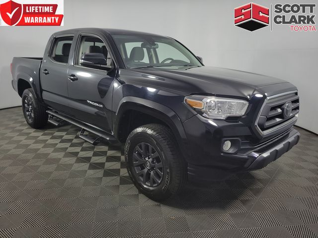 Midnight Black Metallic 2022 Toyota Tacoma Pickup Truck Four-Wheel Drive 6-Speed Automatic