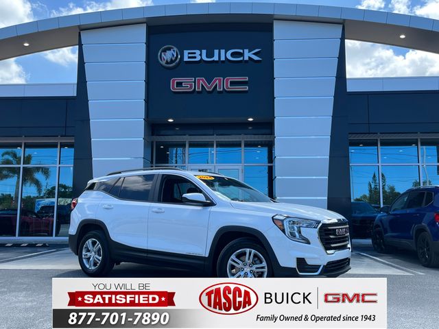 Summit White 2024 GMC Terrain SLE FWD SUV / Crossover Front-Wheel Drive 9-Speed Automatic