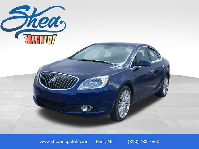 Luxo Blue Metallic 2014 Buick Verano FWD Sedan Front-Wheel Drive 6-Speed Automatic Overdrive