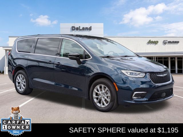 Fathom Blue Pearlcoat 2024 Chrysler Pacifica Minivan All-Wheel Drive 9-Speed Automatic