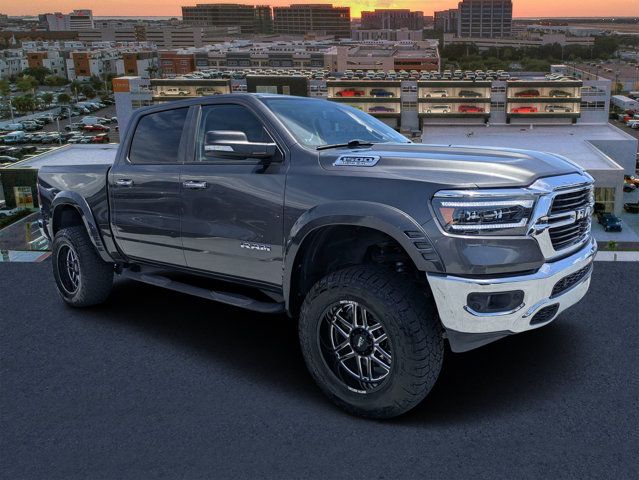 Crystal Metallic 2019 RAM 1500 Pickup Truck Four-Wheel Drive 8-Speed Automatic