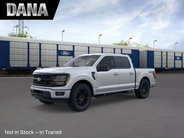 Iconic Silver Metallic 2026 Ford F-150 XLT SuperCrew 4WD Pickup Truck Four-Wheel Drive Automatic