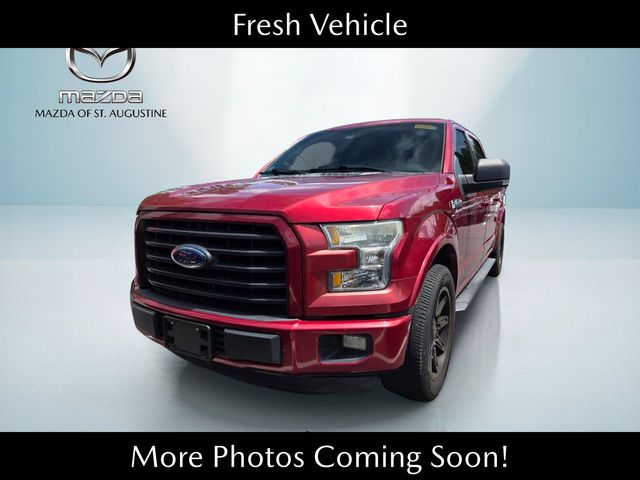Ruby Red Metallic 2015 Ford F-150 Pickup Truck 4X2 6-Speed Automatic