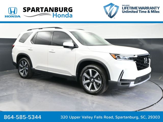 Platinum White Pearl 2025 Honda Pilot Touring AWD SUV / Crossover All-Wheel Drive Automatic