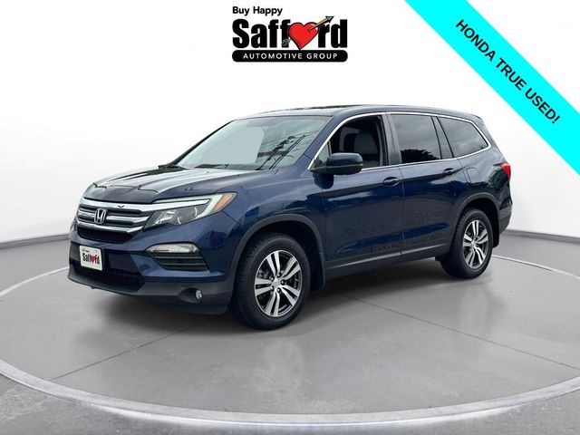 Gray (Steel Sapphire Metallic) 2018 Honda Pilot SUV / Crossover All-Wheel Drive 6-Speed Automatic