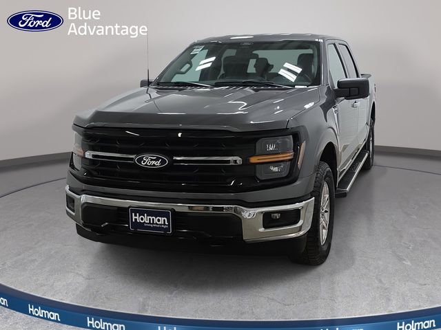 Gray Metallic 2025 Ford F-150 Pickup Truck Four-Wheel Drive Automatic