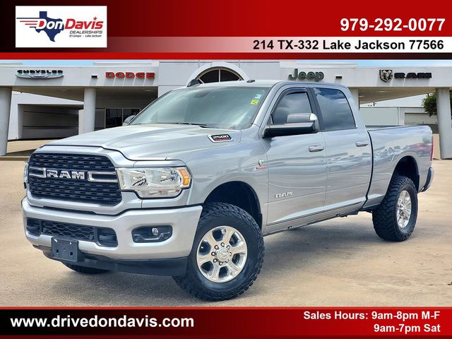 Billet Silver Metallic Clearcoat 2022 RAM 2500 Lone Star Crew Cab 4WD Pickup Truck Four-Wheel Drive 6-Speed Automatic