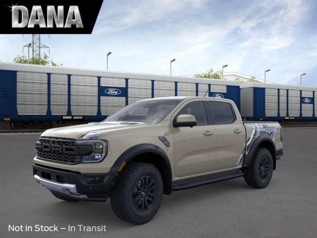Desert Sand 2026 Ford Ranger Raptor SuperCrew 4WD Pickup Truck Four-Wheel Drive Automatic