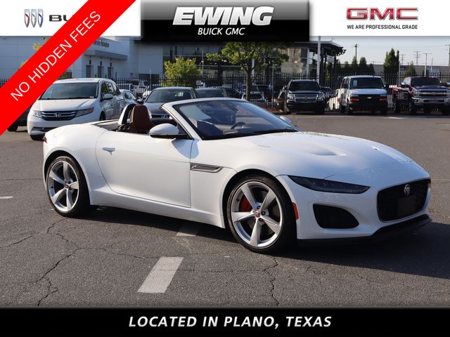 White 2022 Jaguar F-TYPE Convertible Rear-Wheel Drive 8-Speed Automatic