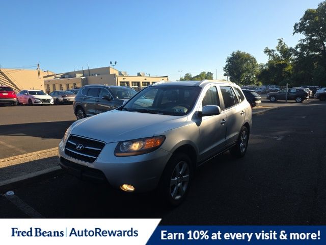 Silver 2008 Hyundai Santa Fe SUV / Crossover All-Wheel Drive 5-Speed Automatic