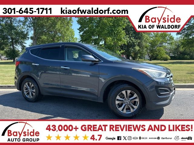 Marlin Blue 2015 Hyundai Santa Fe Sport 2.4L FWD SUV / Crossover Front-Wheel Drive 6-Speed Automatic