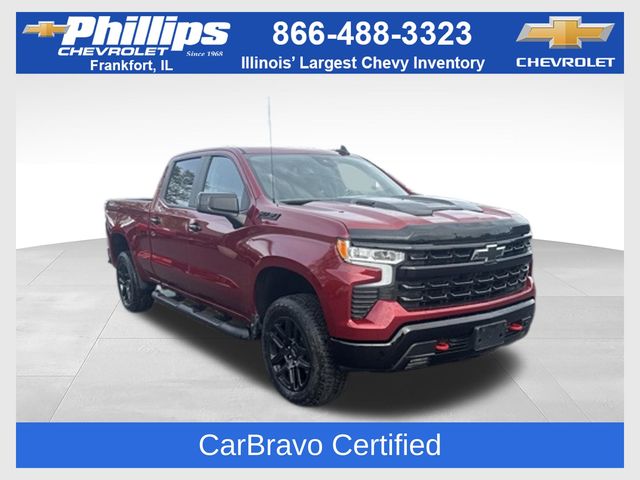 Radiant Red Tintcoat 2024 Chevrolet Silverado 1500 Pickup Truck Four-Wheel Drive Automatic