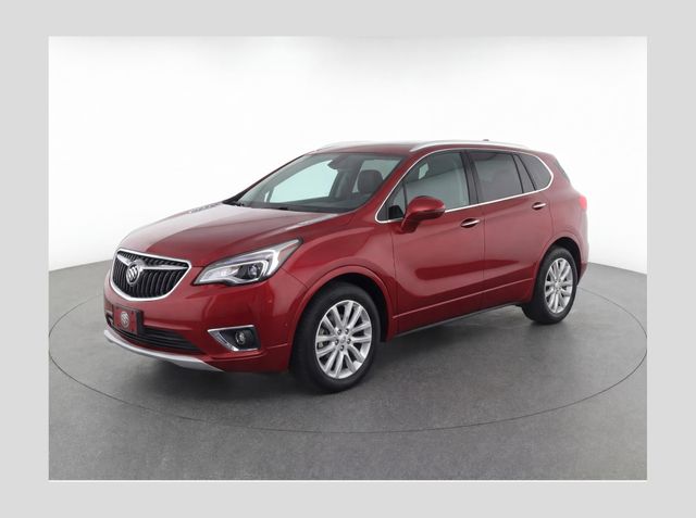 Chili Red Metallic 2019 Buick Envision Premium AWD SUV / Crossover All-Wheel Drive 9-Speed Automatic