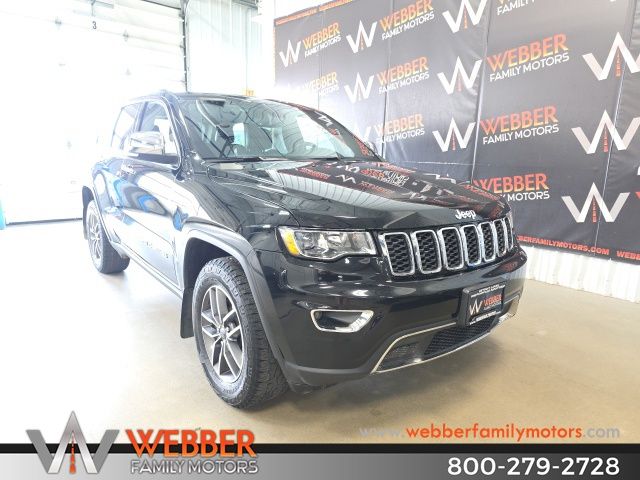 Diamond Black Crystal Pearlcoat 2020 Jeep Grand Cherokee Limited 4WD SUV / Crossover Four-Wheel Drive 8-Speed Automatic