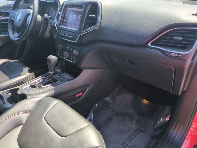 used 2021 Jeep Cherokee car, priced at $20,111
