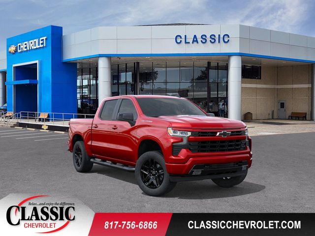Radiant Red Tintcoat 2026 Chevrolet Silverado 1500 RST Crew Cab 4WD Pickup Truck Four-Wheel Drive Automatic