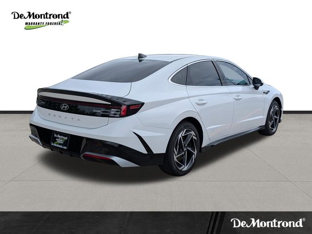 2026 Hyundai Sonata SEL Sport White at DeMontrond Gulf Freeway