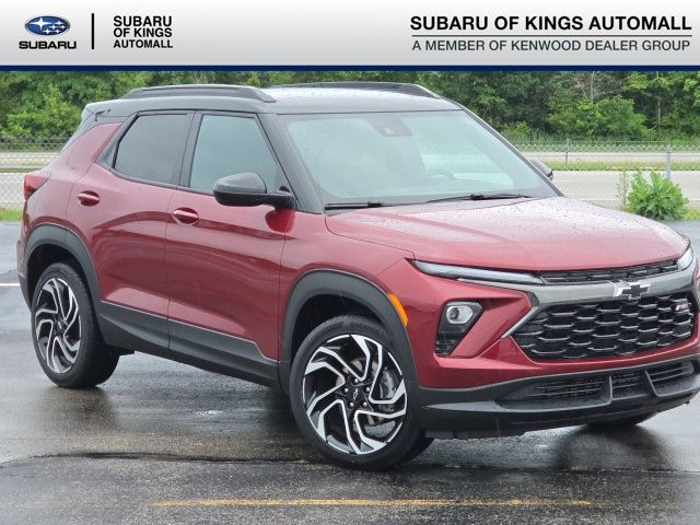 Red (Crimson Metallic) 2025 Chevrolet Trailblazer SUV / Crossover Front-Wheel Drive Continuously Variable Transmission