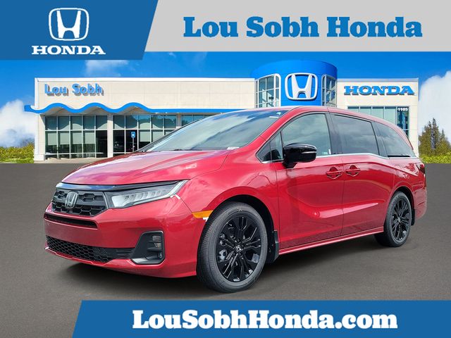 Radiant Red Metallic Ii 2026 Honda Odyssey Minivan Front-Wheel Drive Automatic