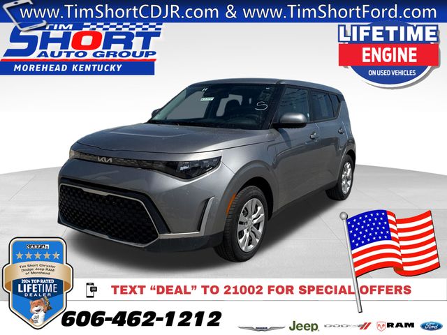 Steel Gray 2024 Kia Soul SUV / Crossover Front-Wheel Drive Continuously Variable Transmission