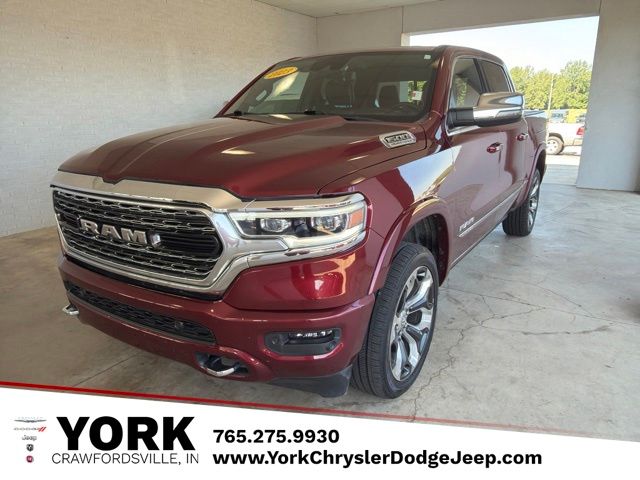Red 2023 RAM 1500 Pickup Truck Four-Wheel Drive 8-Speed Automatic