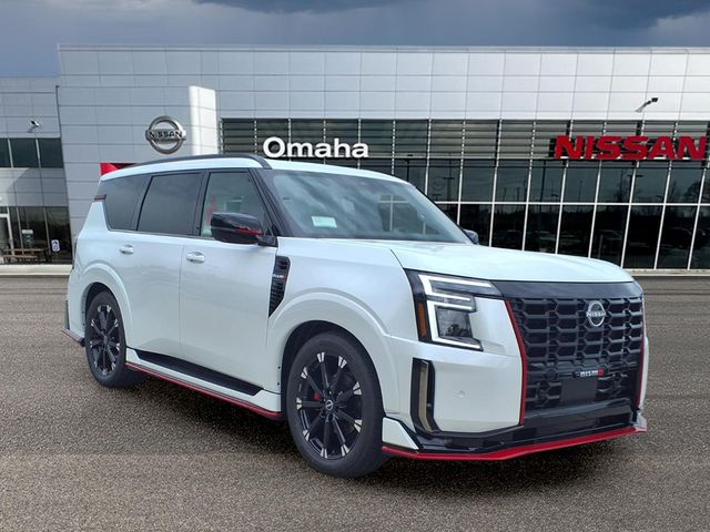 Everest White Pearl Tricoat 2026 Nissan Armada NISMO 4WD SUV / Crossover Four-Wheel Drive 9-Speed Automatic