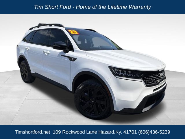 Glacial White Pearl 2023 Kia Sorento SUV / Crossover All-Wheel Drive 8-Speed Automatic