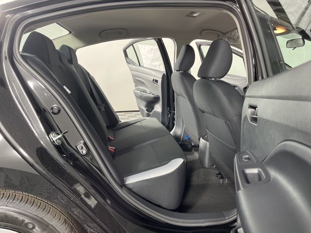 2025 Super Black Metallic Nissan Versa 1.6 S FWD Sedan