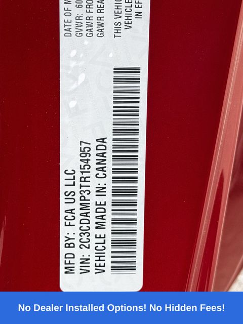 2026 Dodge Charger Scat Pack Plus Red at Texan Dodge Chrysler Jeep Ram