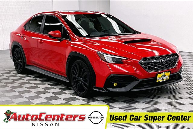 Ignition Red 2023 Subaru WRX Premium AWD Sedan All-Wheel Drive 6-Speed Manual
