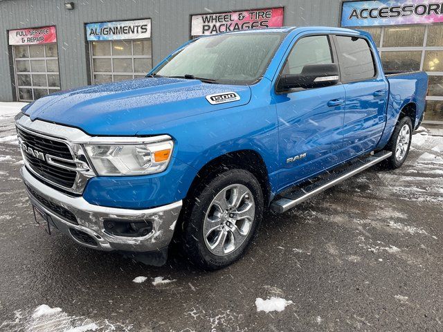 2021 Ram 1500 Big Horn/Lone Star - Hydro Blue Pearlcoat exterior view 3