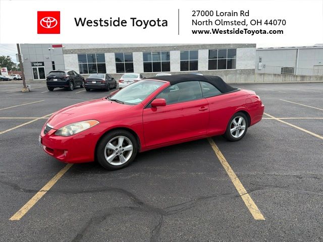 Absolutely Red 2004 Toyota Camry Solara Coupe Front-Wheel Drive 5-Speed Automatic Overdrive