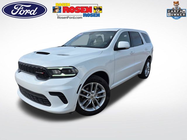 White Knuckle Clearcoat 2021 Dodge Durango GT Plus AWD SUV / Crossover All-Wheel Drive 8-Speed Automatic